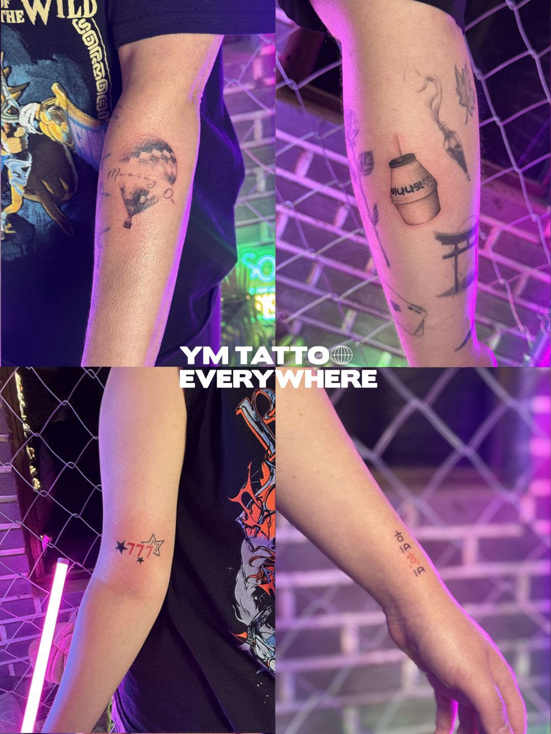 Tattoo shop in Seoul near Hongdae