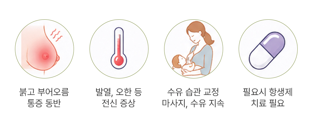 수유기 유방염 원인과 치료방법