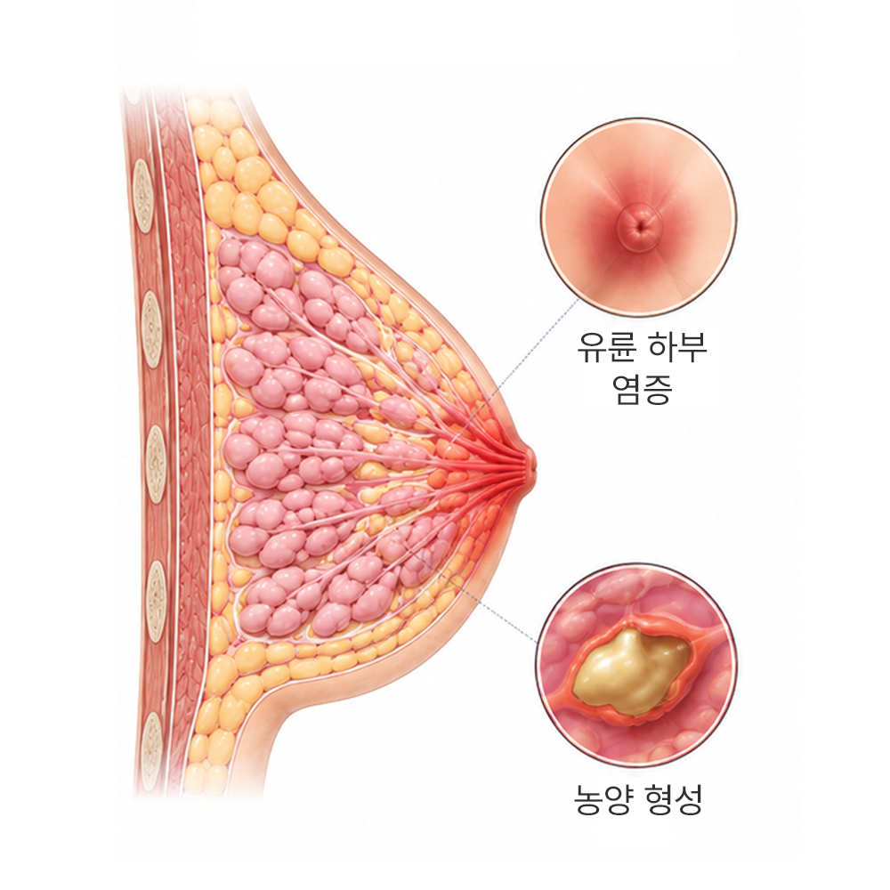 비수유기 유방염
