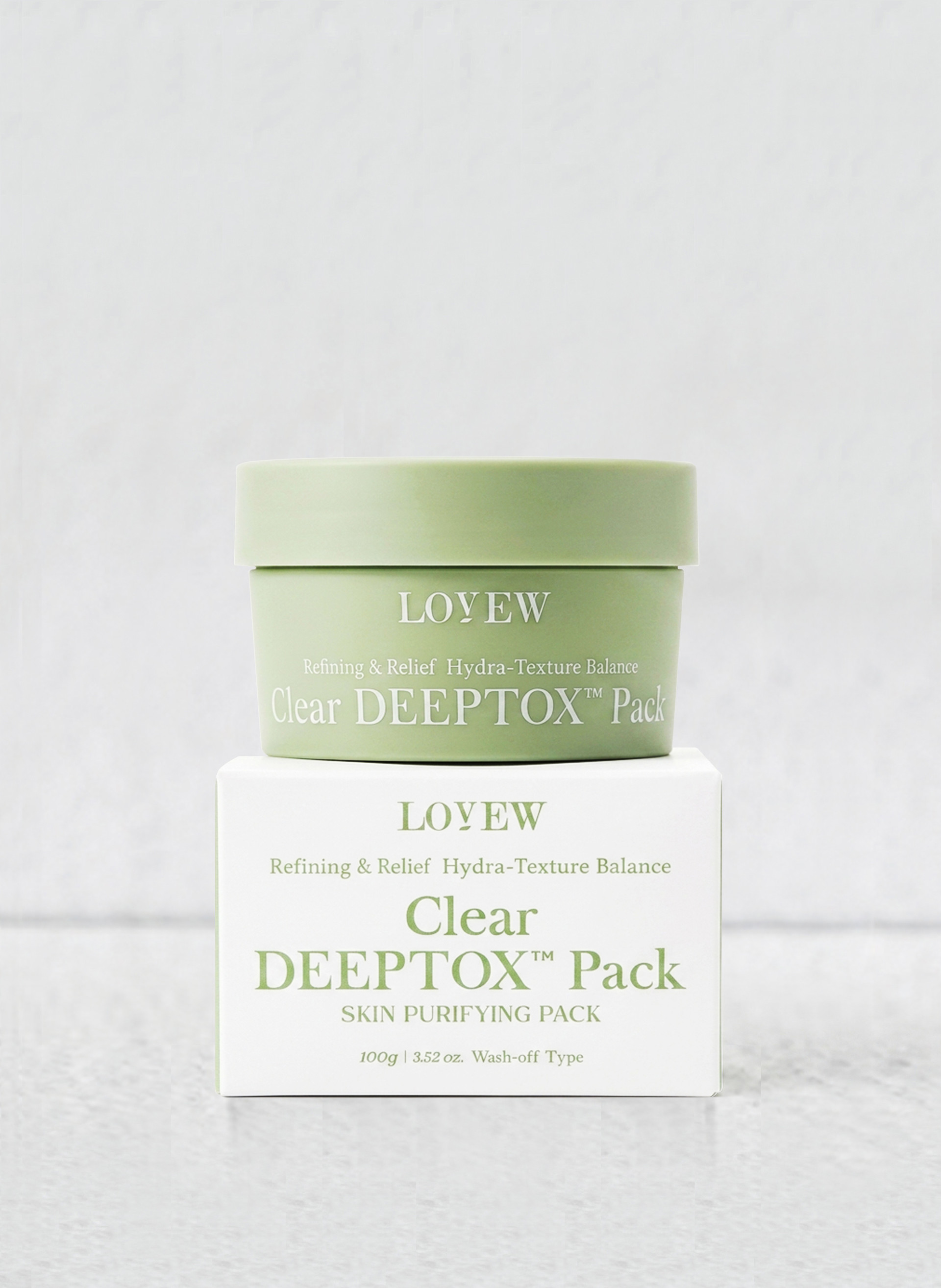 <p style="text-align:left; font-size:15px; margin-top:26px;">Clear DEEPTOX™ Pack<br><br>클리어 딥톡스 팩<br><span style="color:#666;">₩ 38,000</span></p>