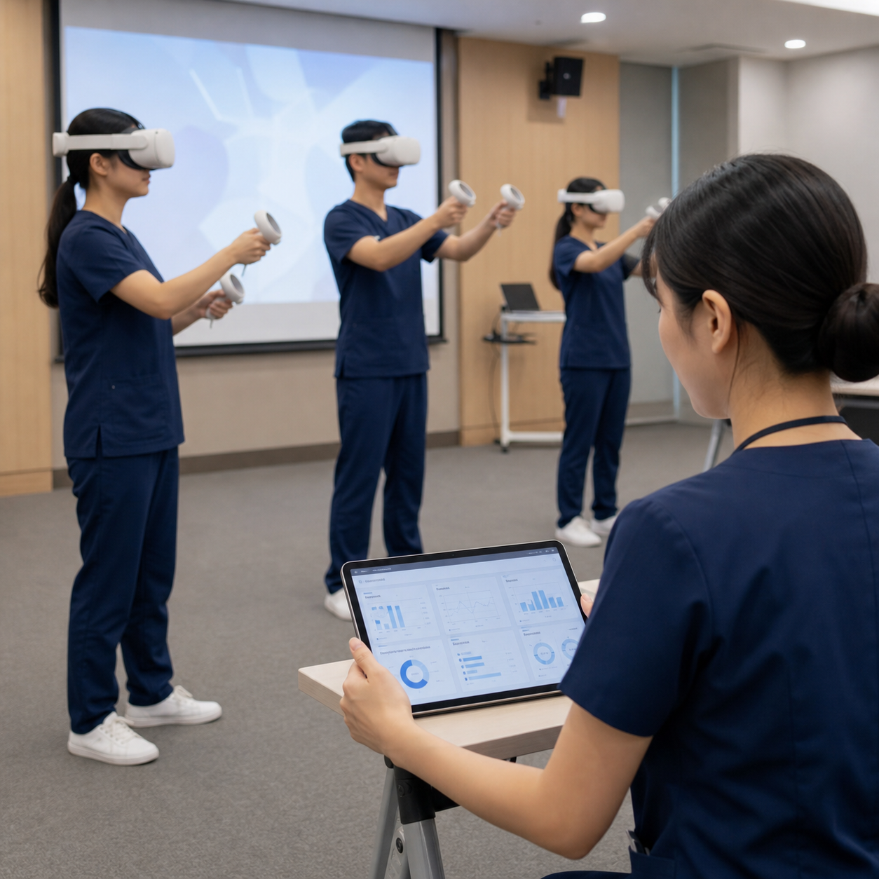 간호 CBT 가상 교육 환경