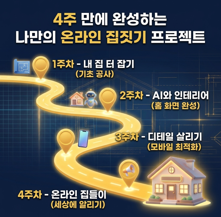 코딩을 몰라도 4주 교육으로 만드는 노코드 홈페이지 제작 교육