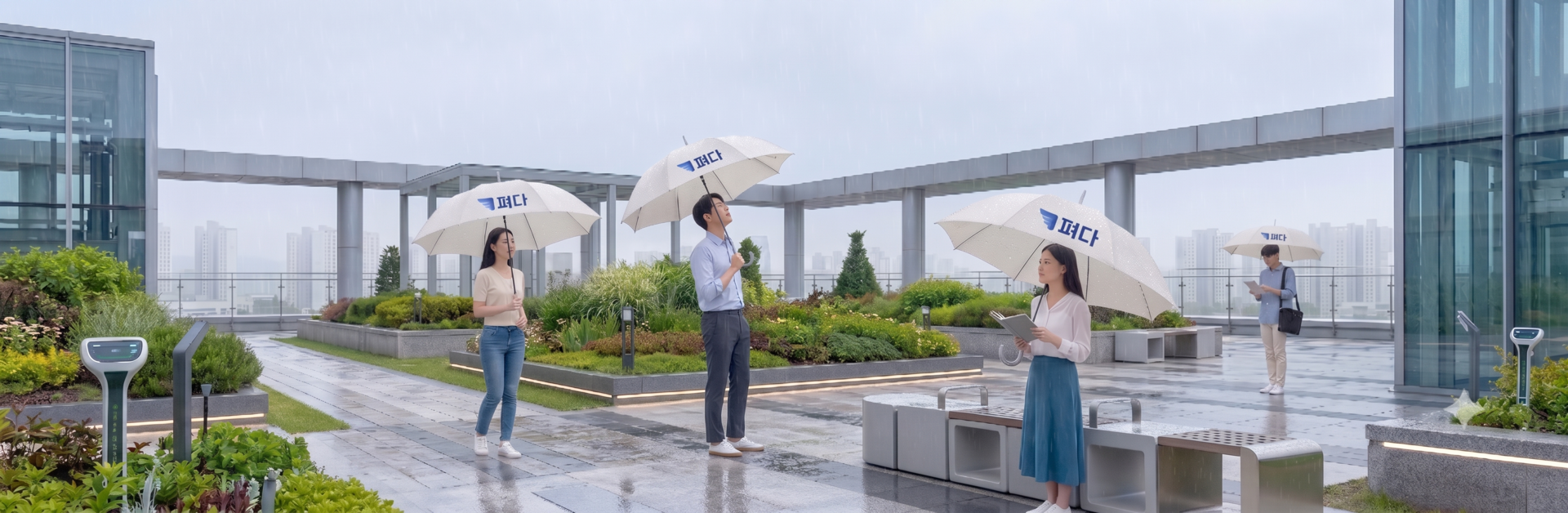 펴다 우산 대여 서비스 3