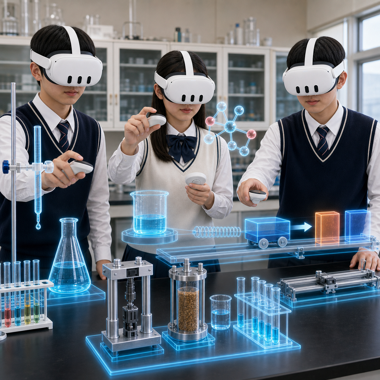 일반 과학 실험 XR VR 콘텐츠 패키지 대표 이미지