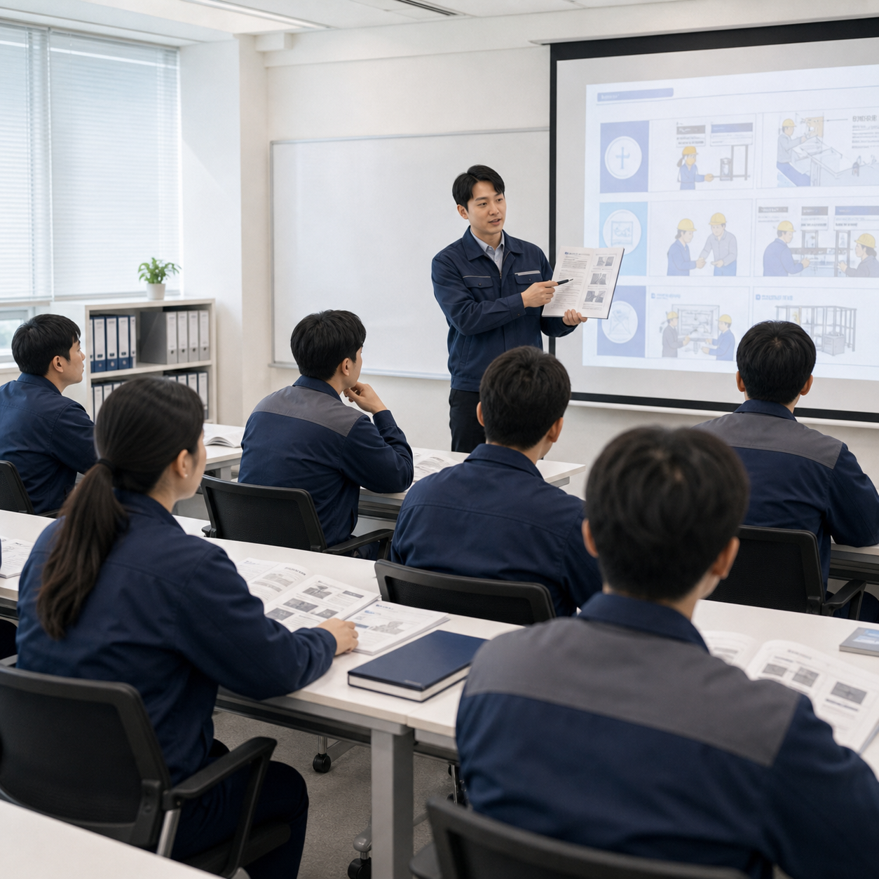 산업 안전 XR·VR 교육 환경 이미지
