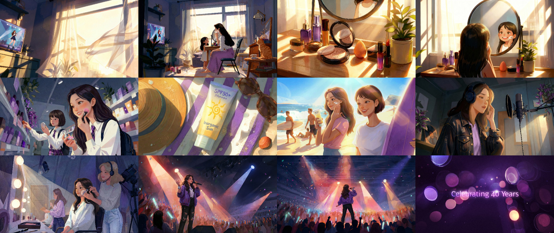 K S Pearl 40주년 기념 애니메이션 , AI 영상 제작,AI 업체