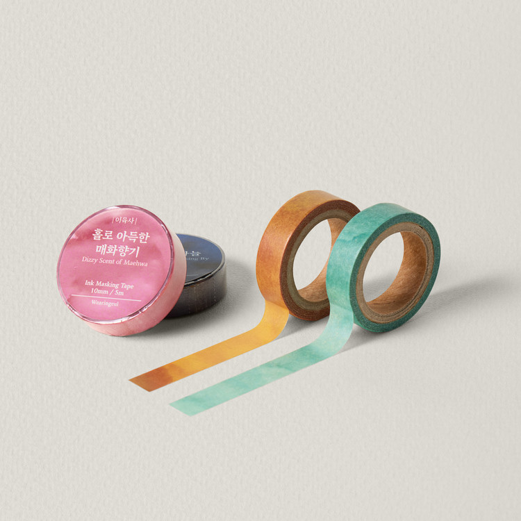 Korea literature Ink masking tape