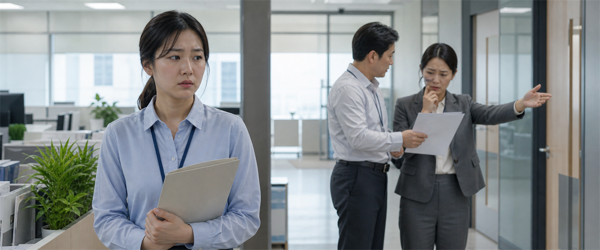 수습이라 안 맞아서 — 그것만으로는 부족하다