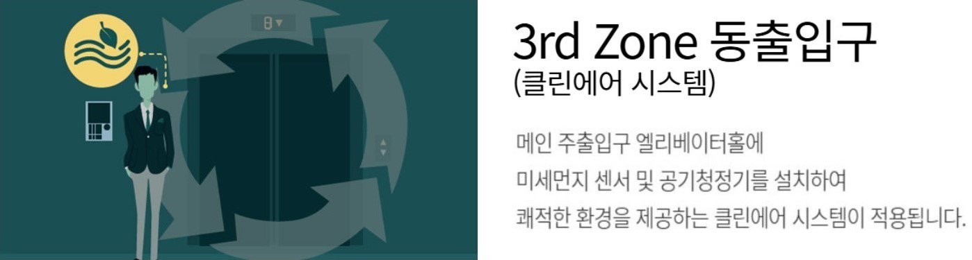 CLEAN AIR SYSTEM - 3rd Zone 동출입구