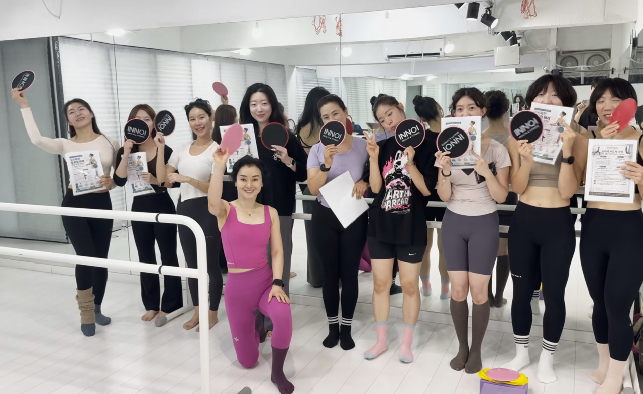 <h6> Beat Barre & Yo Barre 수업<br><b>바레 필라테스 강사 서울본원</b></h6>
