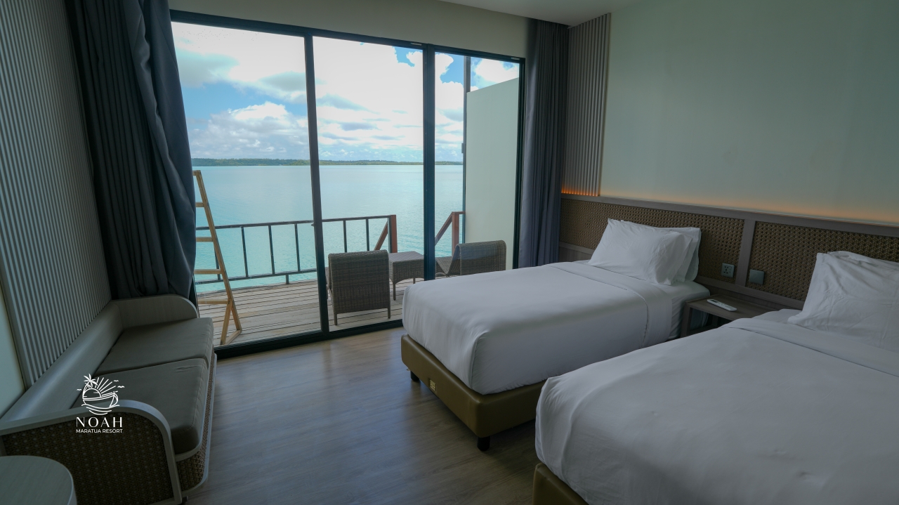 NOAH Maratua Resort Barracuda Villa 객실