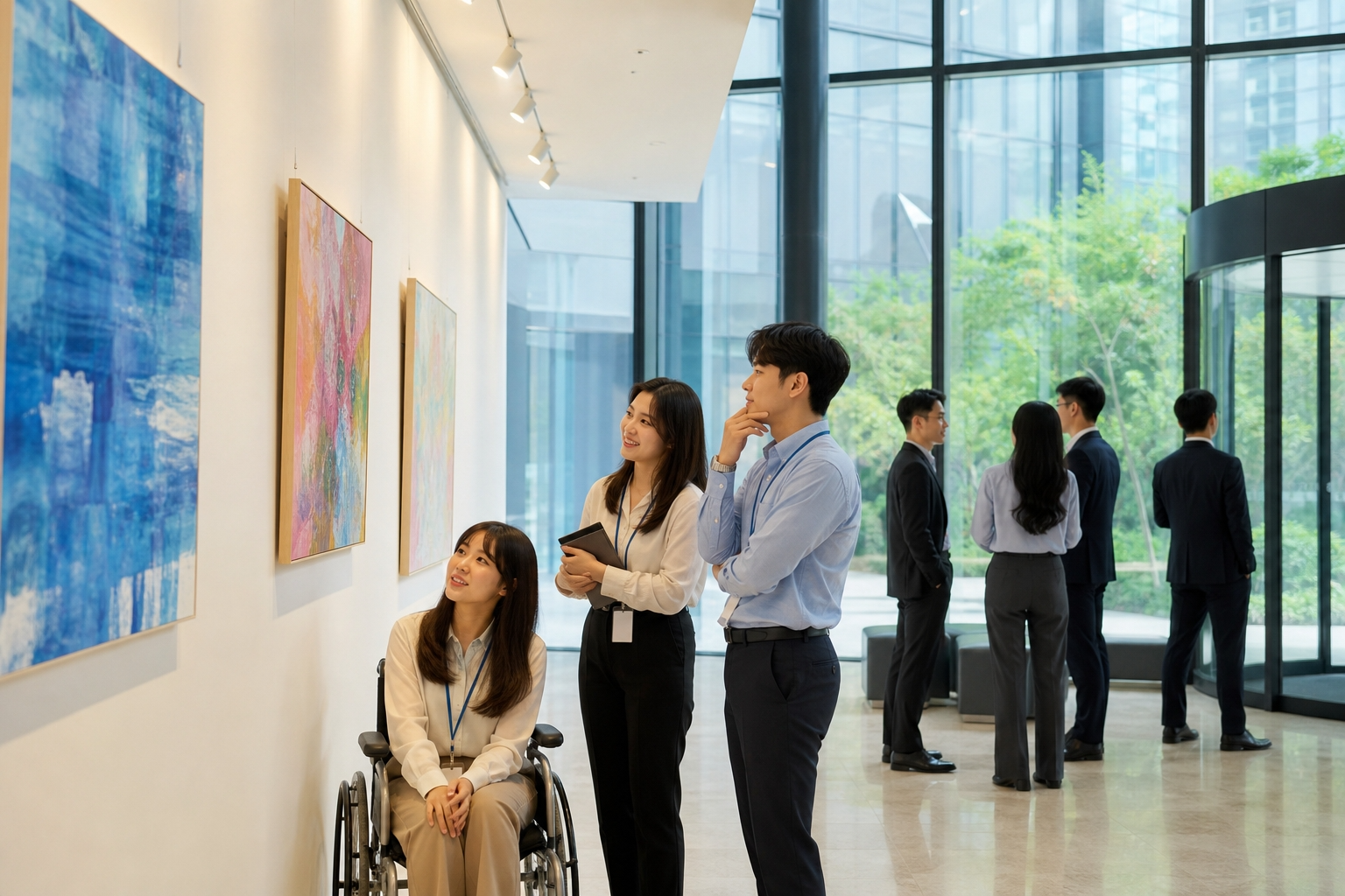 장애예술인 고용으로 esg경영 실현
