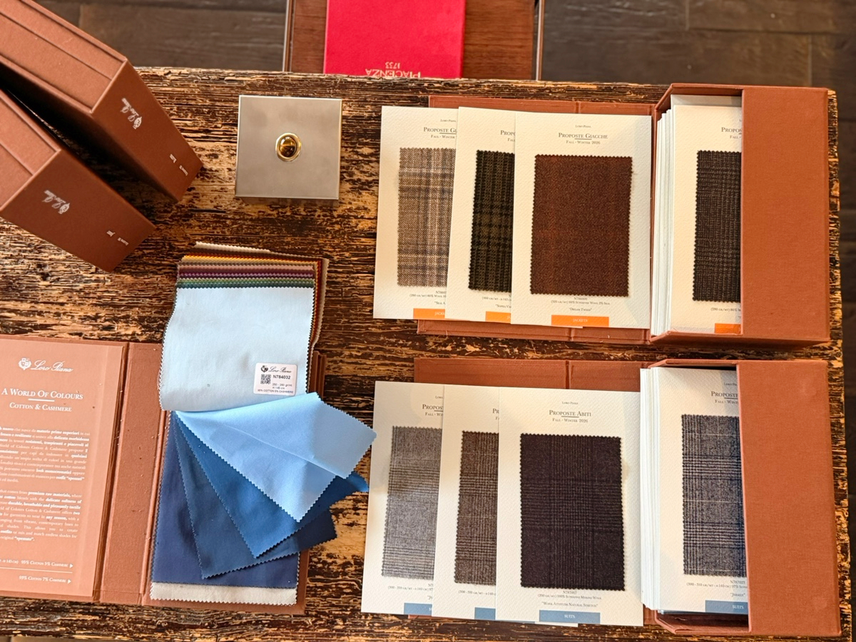 자켓,수트,면바지,200수 하이엔드 수트,겨울용 블레이저,데님으로 구성된 로로피아나 26FW 컬렉션