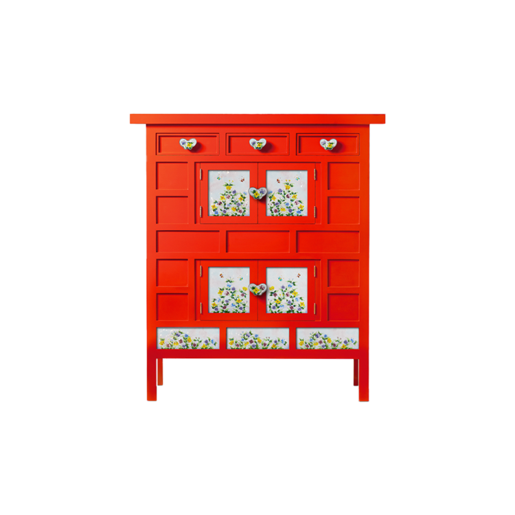 Bellflower Two-Tier Bookcase