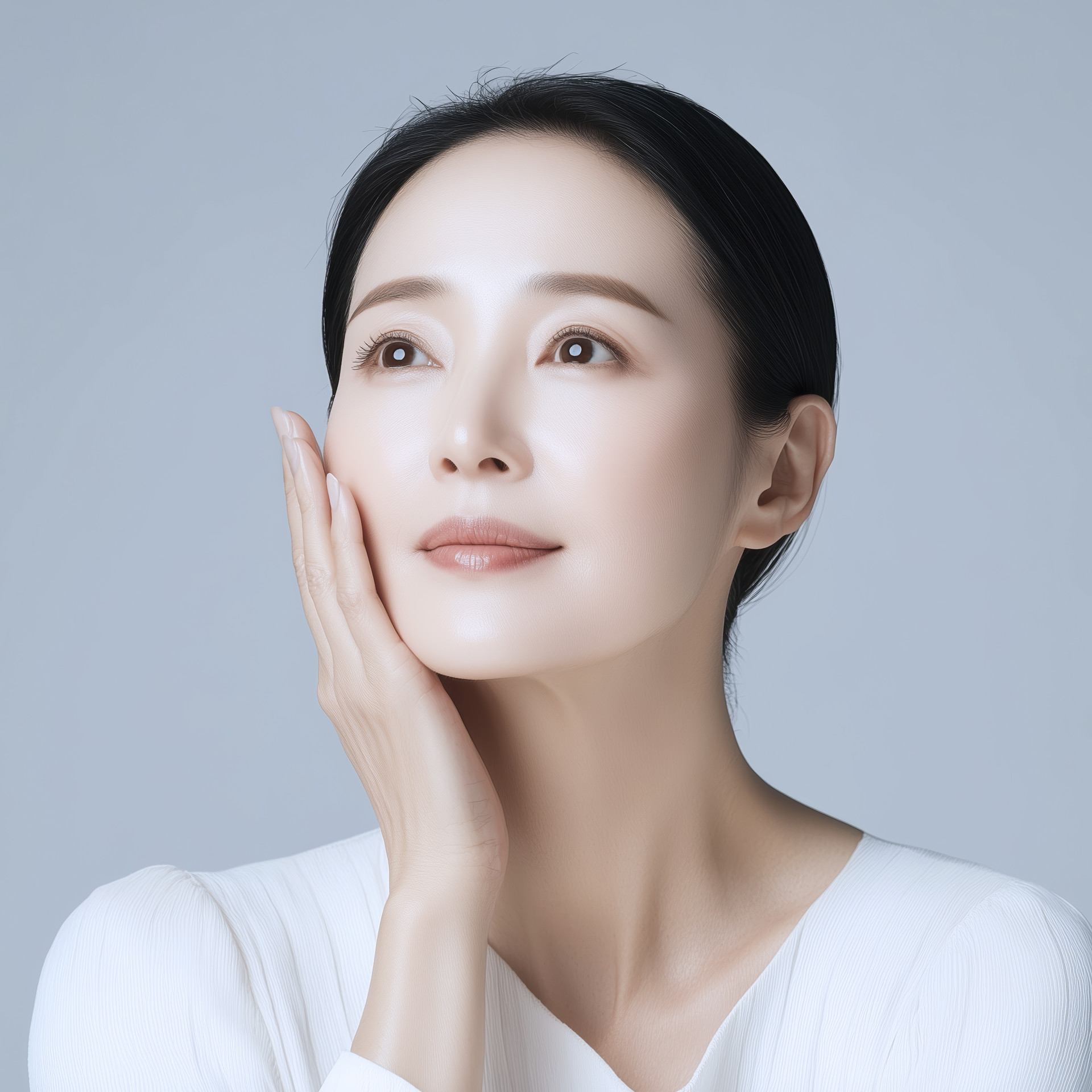 <span style="font-size:20px; font-weight:800;">피부결 저하</span><br><br> <span style="font-size:15px; font-weight:500; line-height:1.6;">피부 재생 속도가 <br>떨어지며 거칠어 보이는 경우</span>