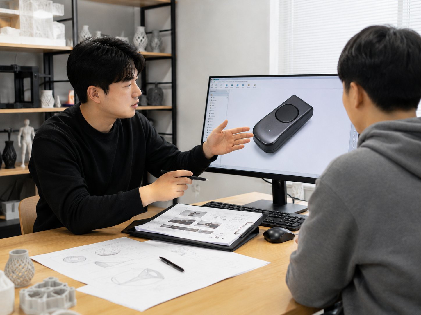 3D 프린트 디자인 확인 및 상담