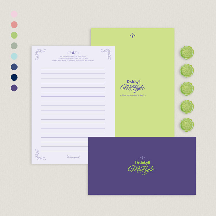 Segye literature letter paper Set 8 types
