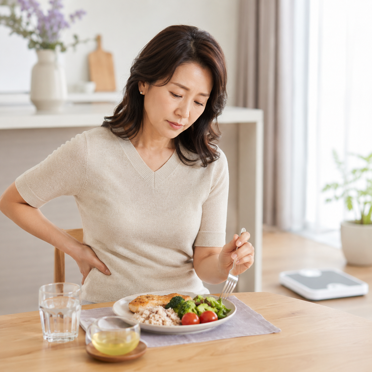 부천 갱년기 한의원 40대 갱년기 체중 변화 다이어트