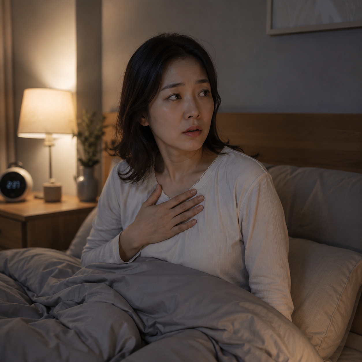 부천 갱년기 수면장애 한의원 자다가 깨고 가슴이 두근거리는 증상
