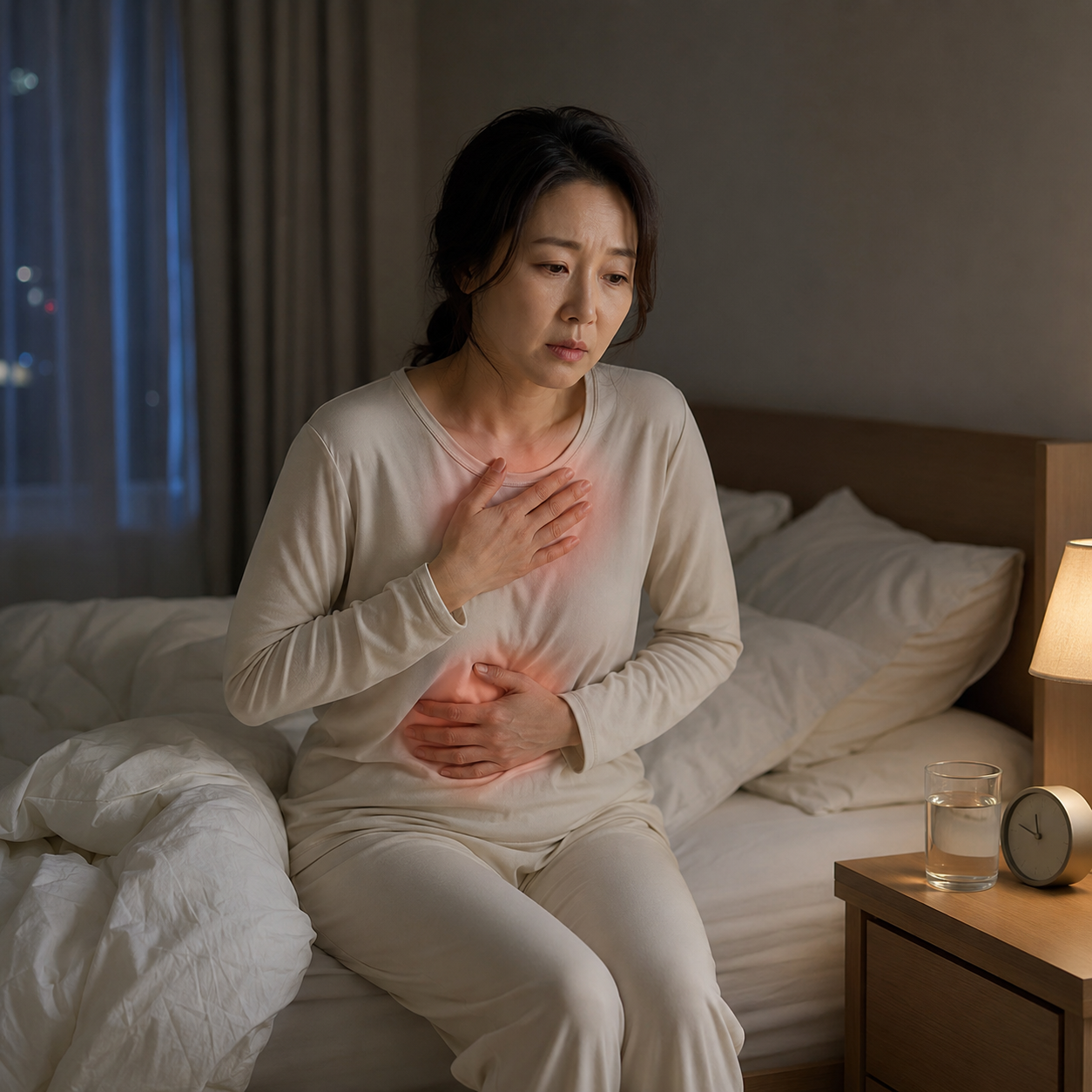 자율신경실조증으로 잠이 안 오고 두근거리며 소화불량이 나타나는 증상