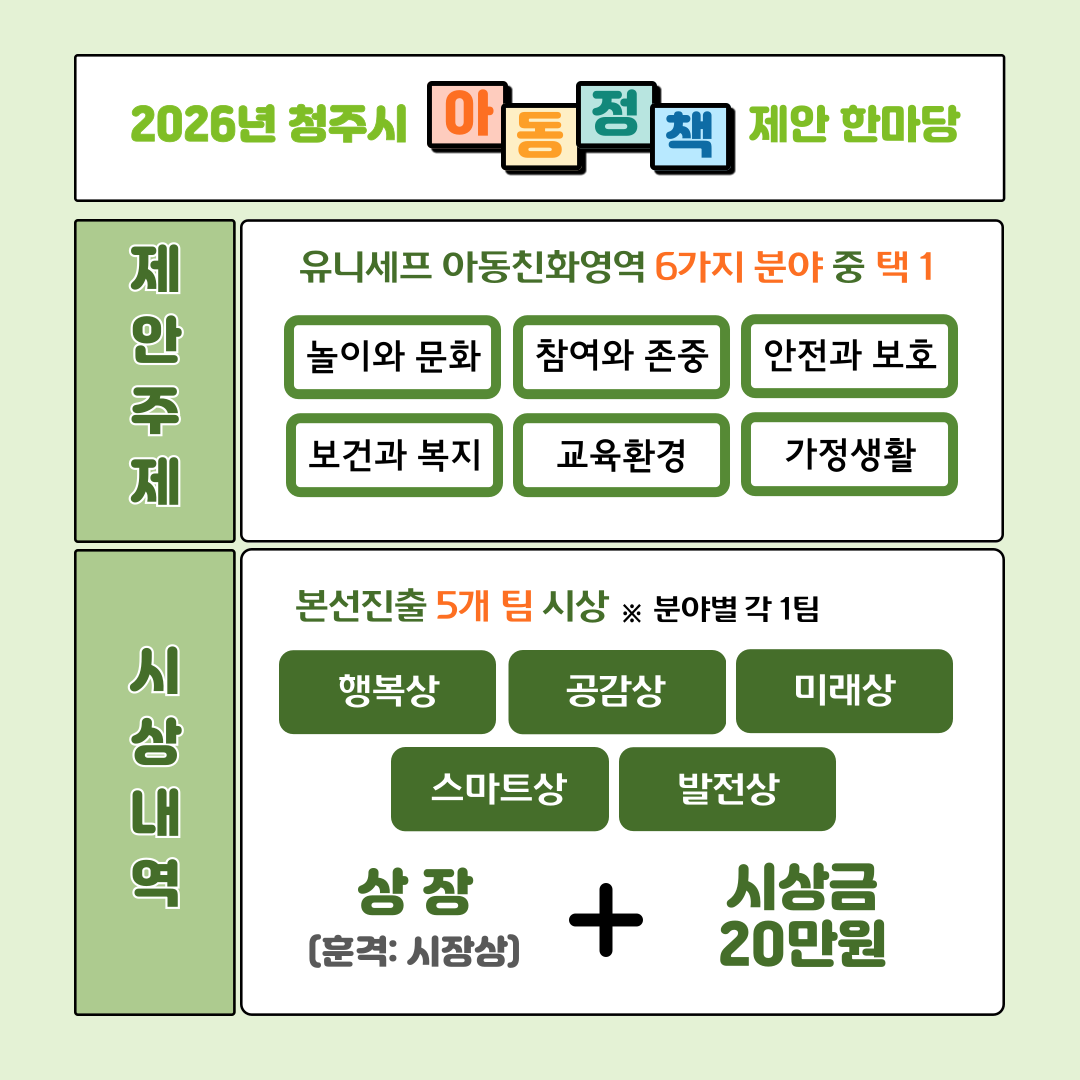 정책한마당 개요