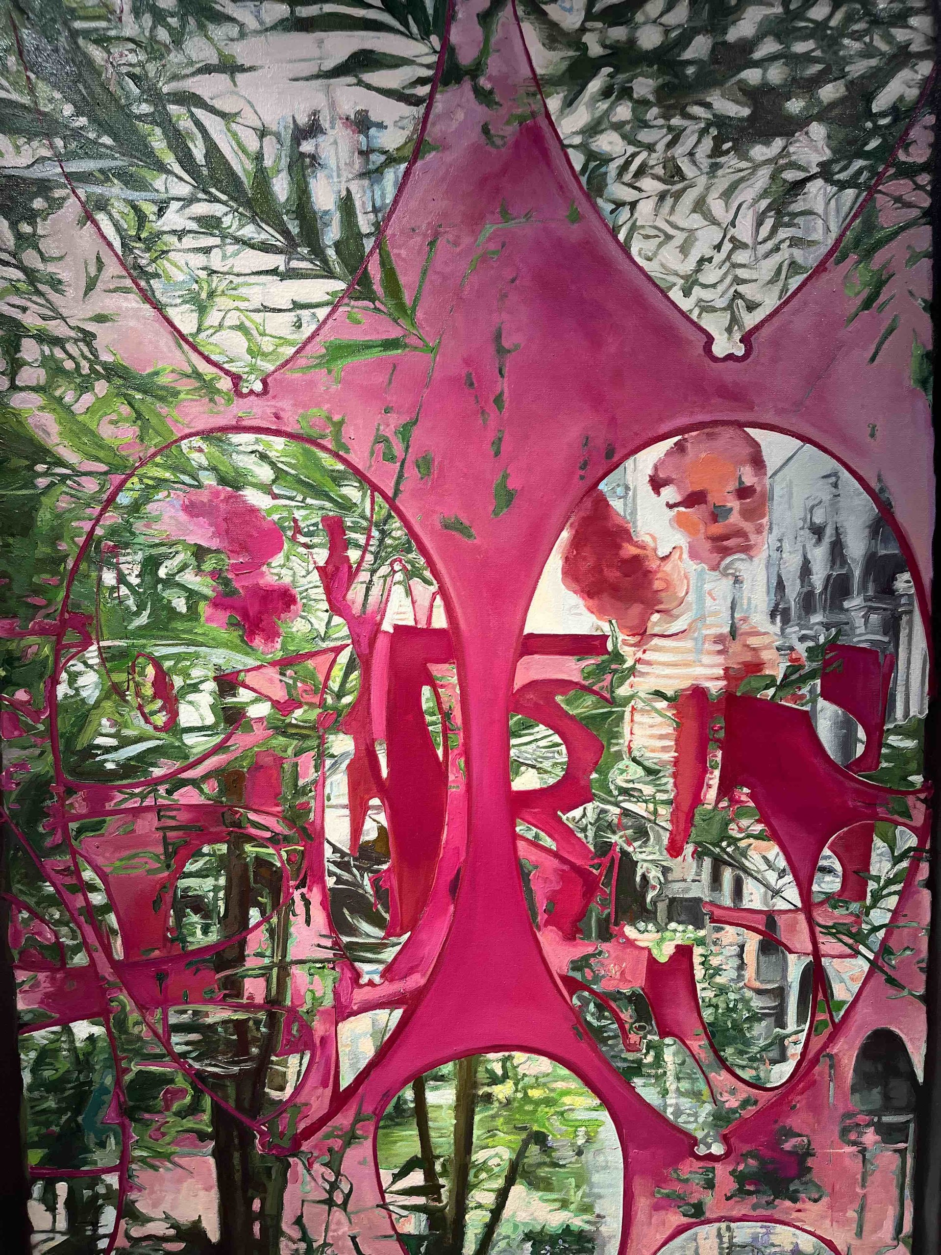 봉인된 정원, 122x91.5cm, 2026