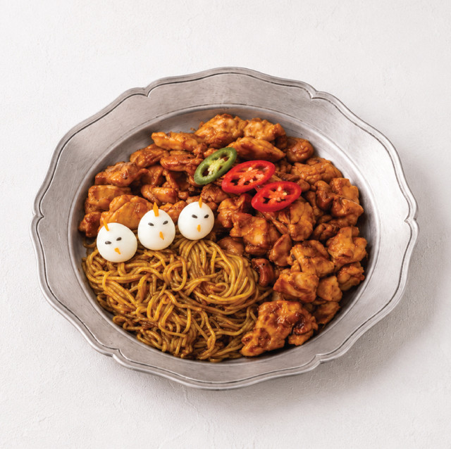 지코불닭 볶음면치킨