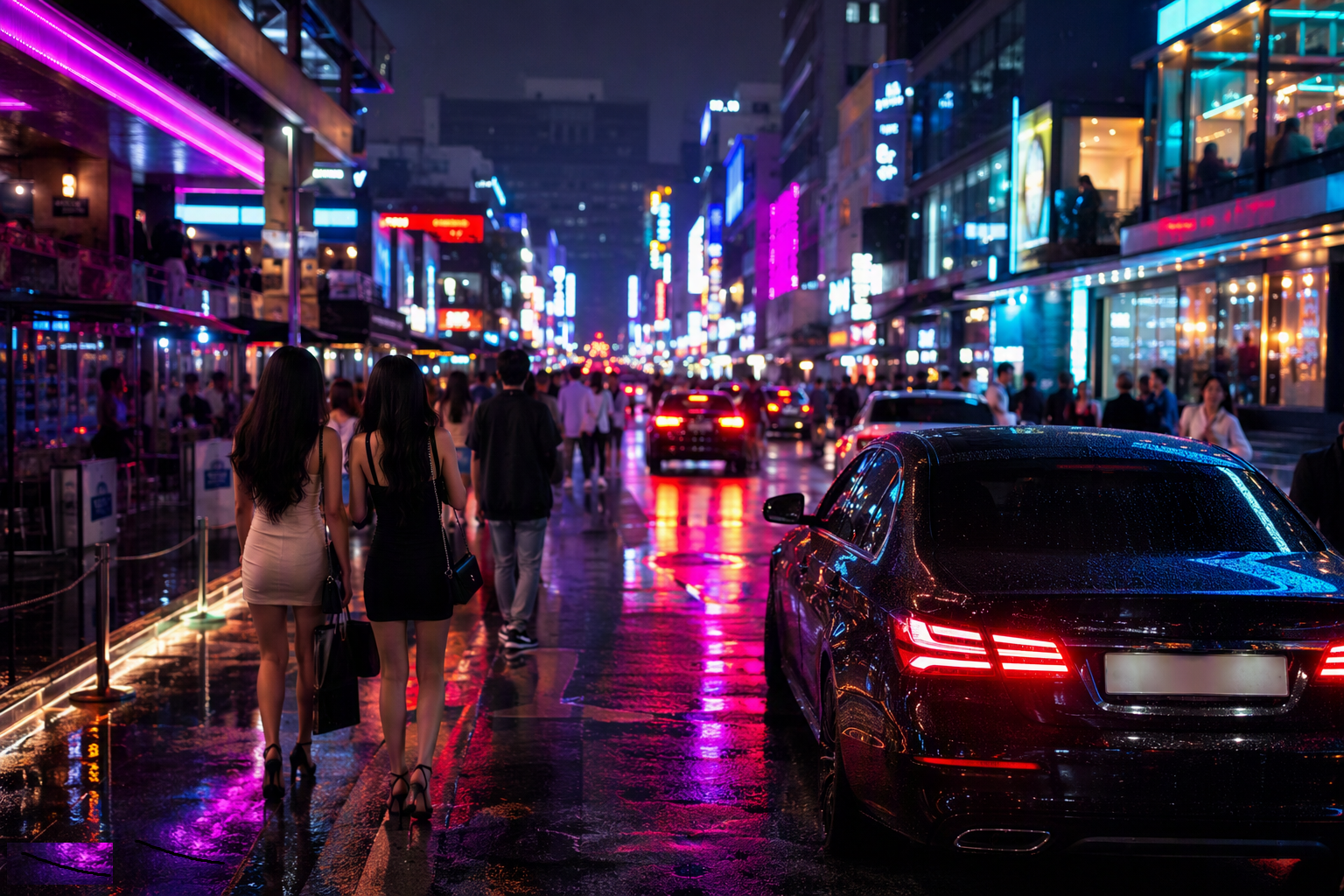강남텐카페 프리미엄 룸 인테리어