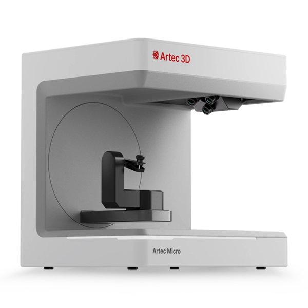 Artec Micro II 초소형 부품용 자동 데스크톱 3D 스캐너