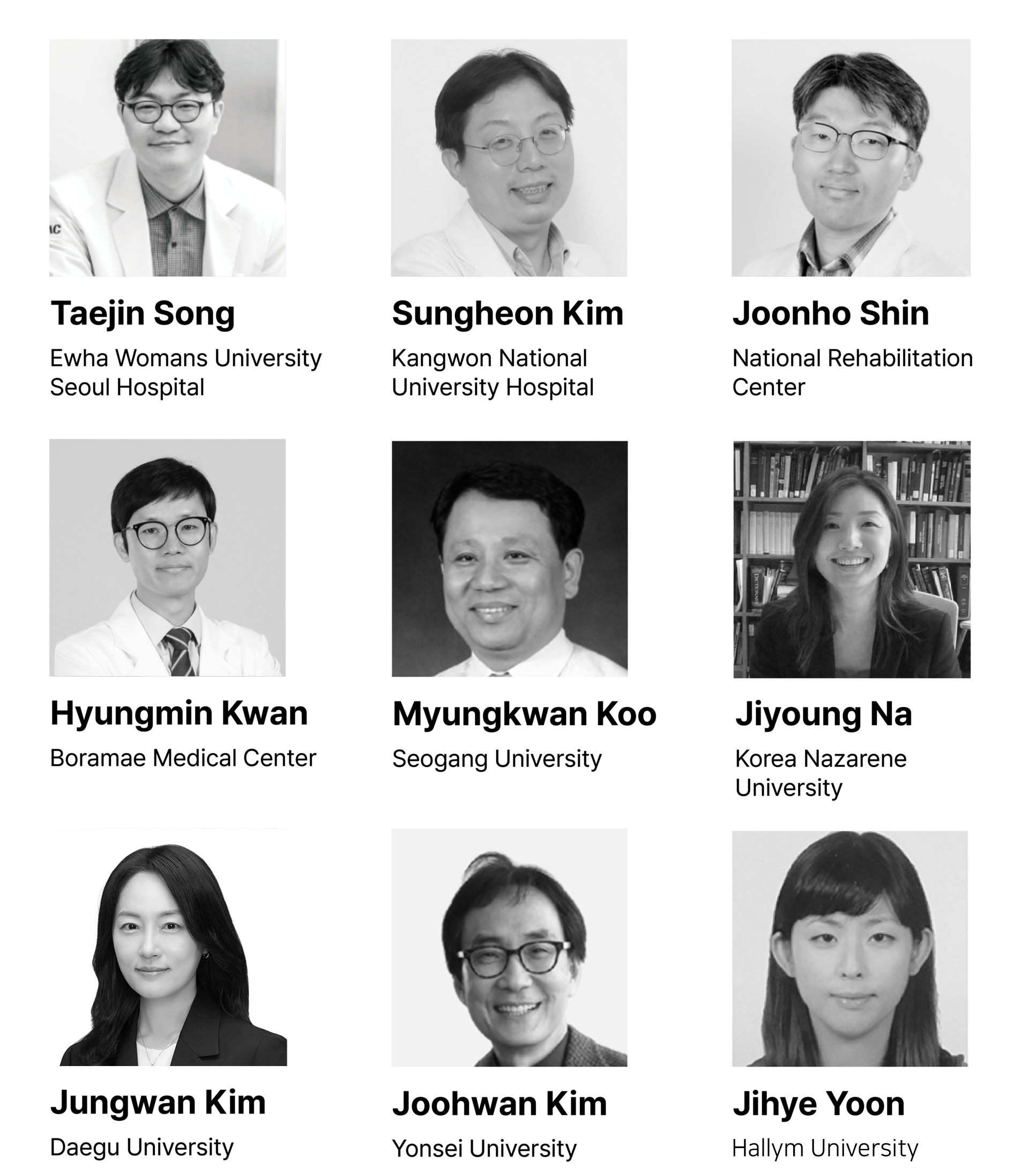 Medical experts who refined Repeech