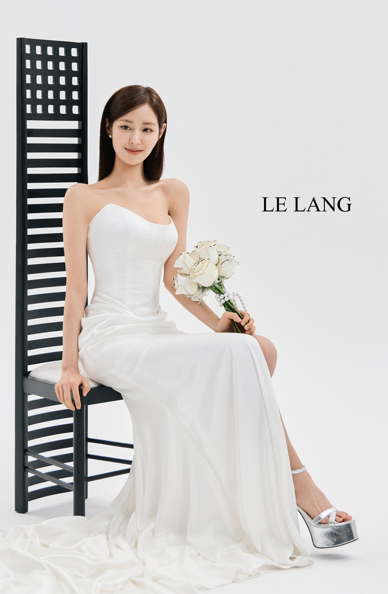 신슬기 웨딩드레스 전신 화보, 르랑필름 브라이덜 에디토리얼