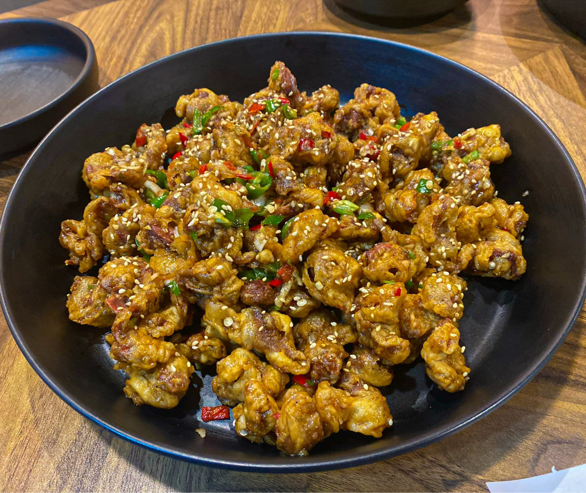 경북통닭 닭똥집