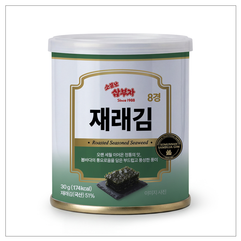 소문난삼부자 재래김 캔김 30 g