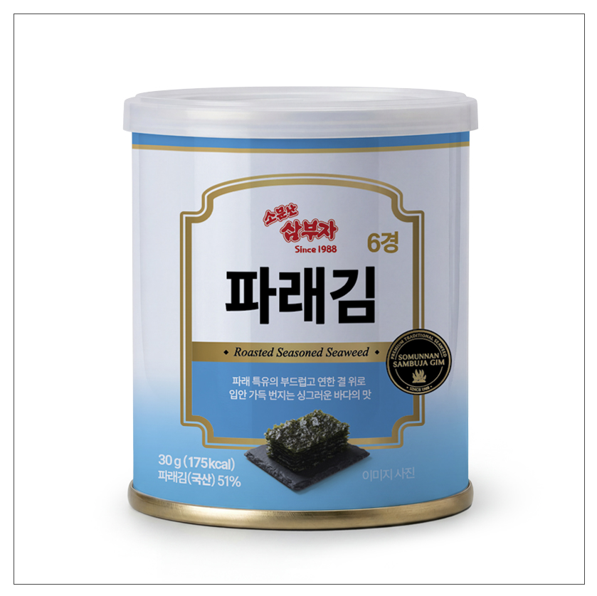 소문난삼부자 파래김 캔김 30 g