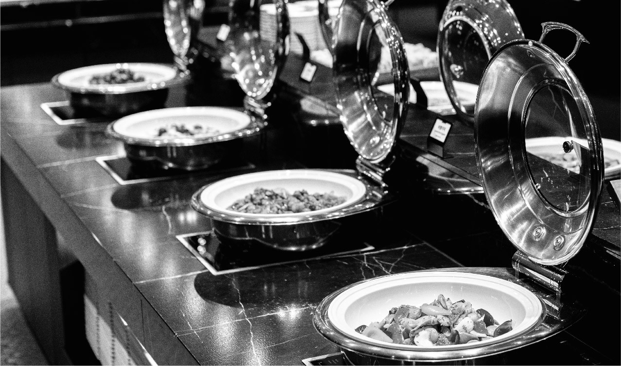 <h4>Premium Wedding Buffet<br><h6>view more