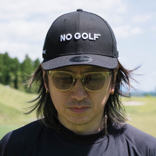 メンズウェア NO GOLF NEWERA 9FIFTY LOGO - Black New Era Cap Golf