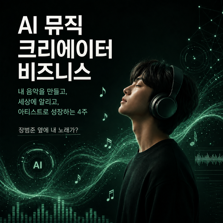AI 뮤직 크리에이터 비즈니스 강의 썸네일