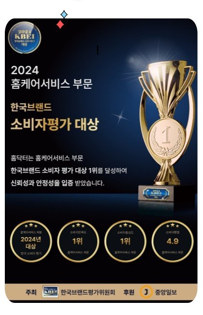 2024 KBEI 한국브랜드 소비자평가 대상 인증서