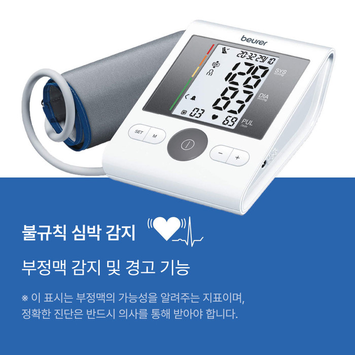 BM28 불규칙 맥박 감지 표시
