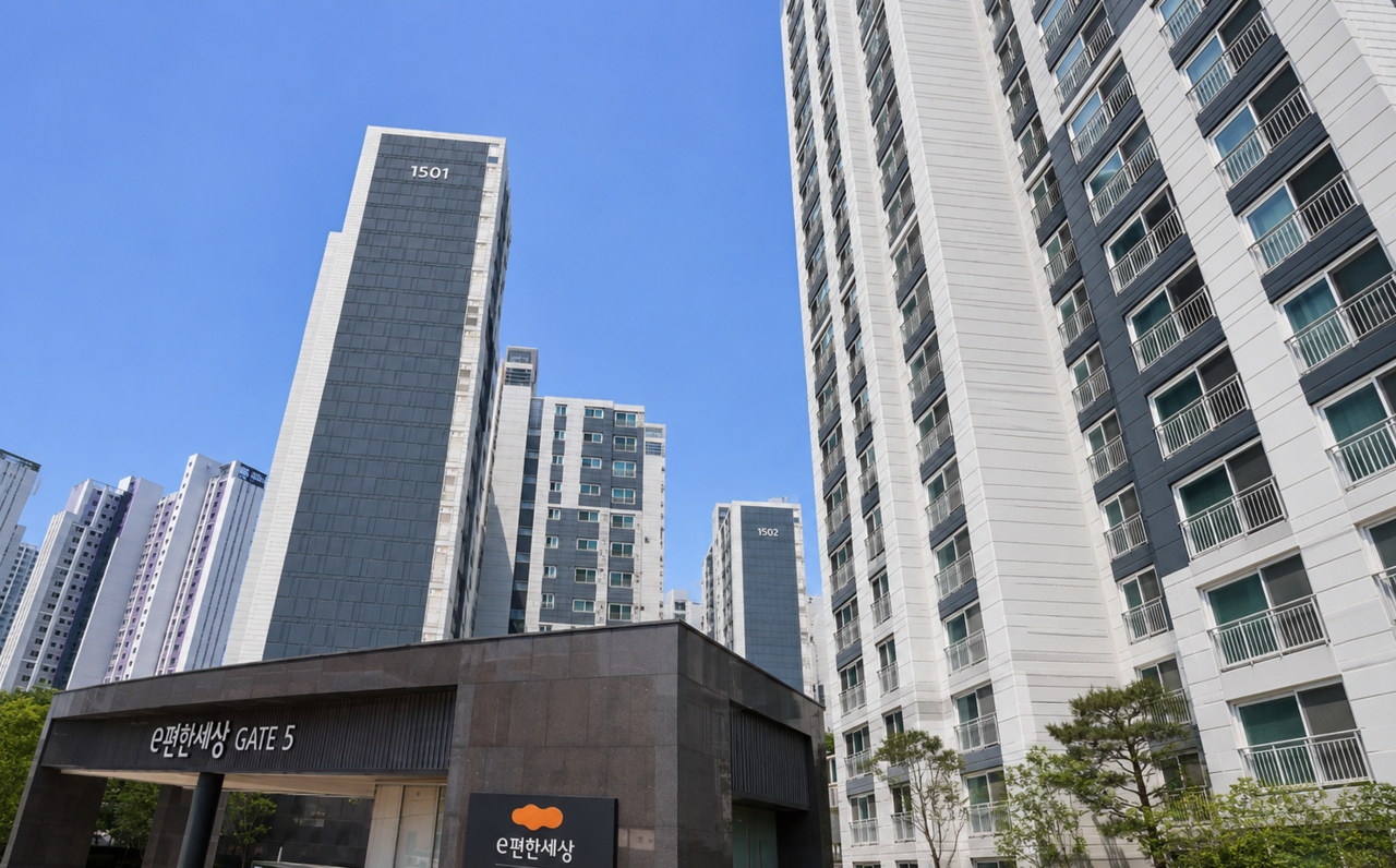 e편한세상 인덕원 더퍼스트 5단지