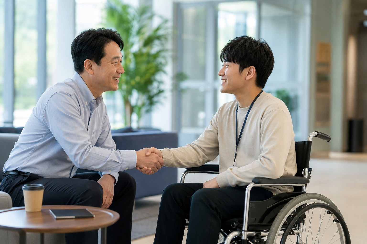 기업을 위한 장애인 장애인 채용대행