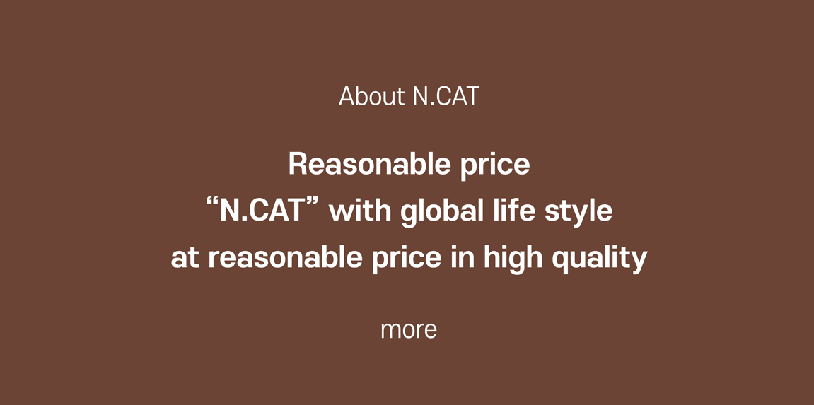 The No1 fashion accessory brand in KOREA N.CAT