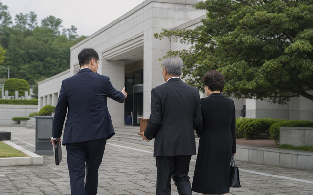 국립묘지 안장 동행