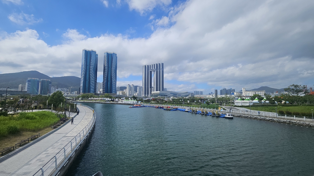 부산항 북항 별빛수로
