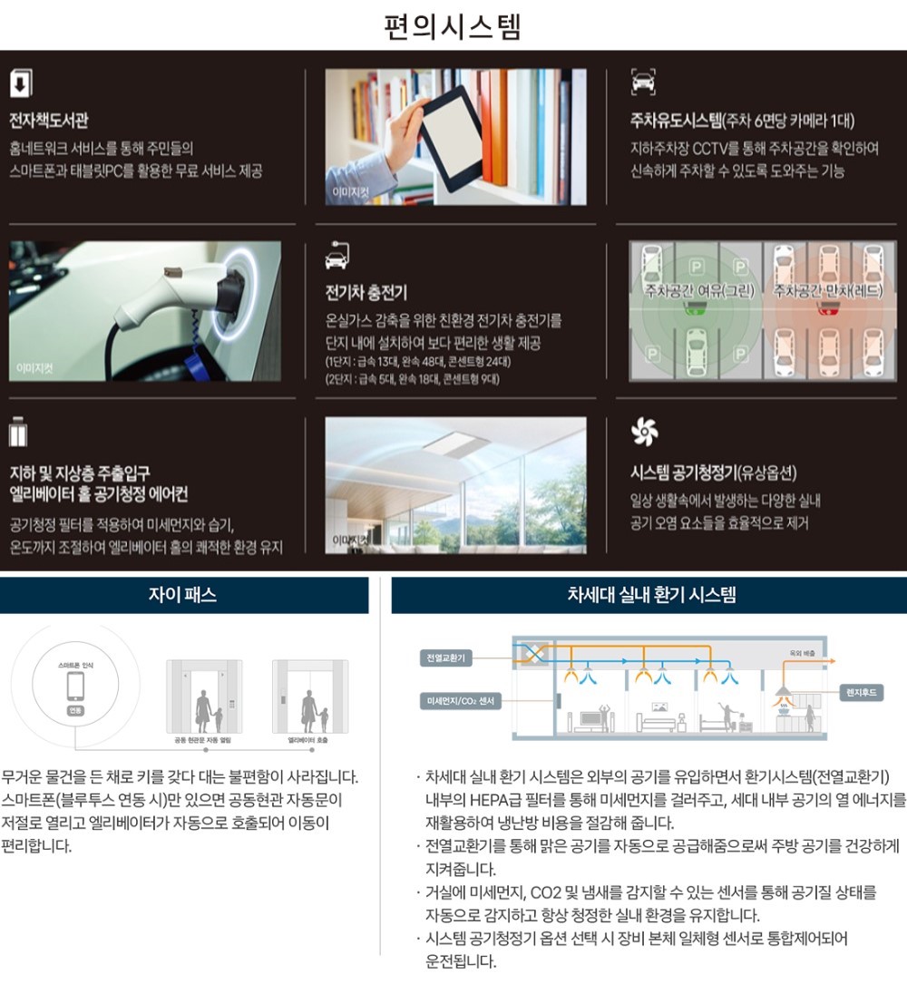  백석시그니처자이 시스템 - 편의시스템