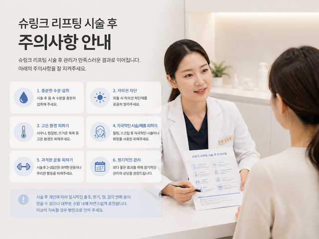 주의사항 설명