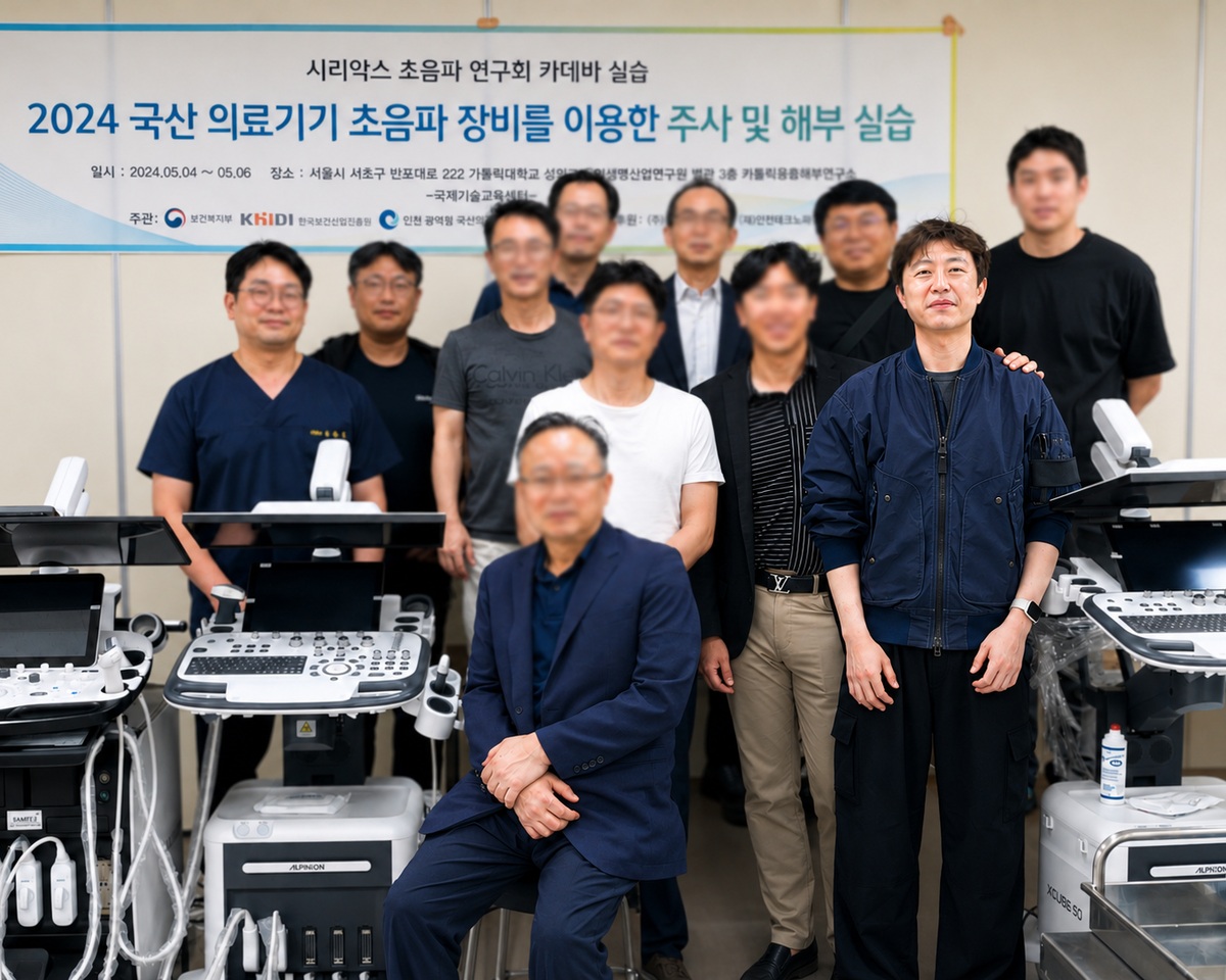 2024 초음파 장비 주사 및 해부 실습 현장