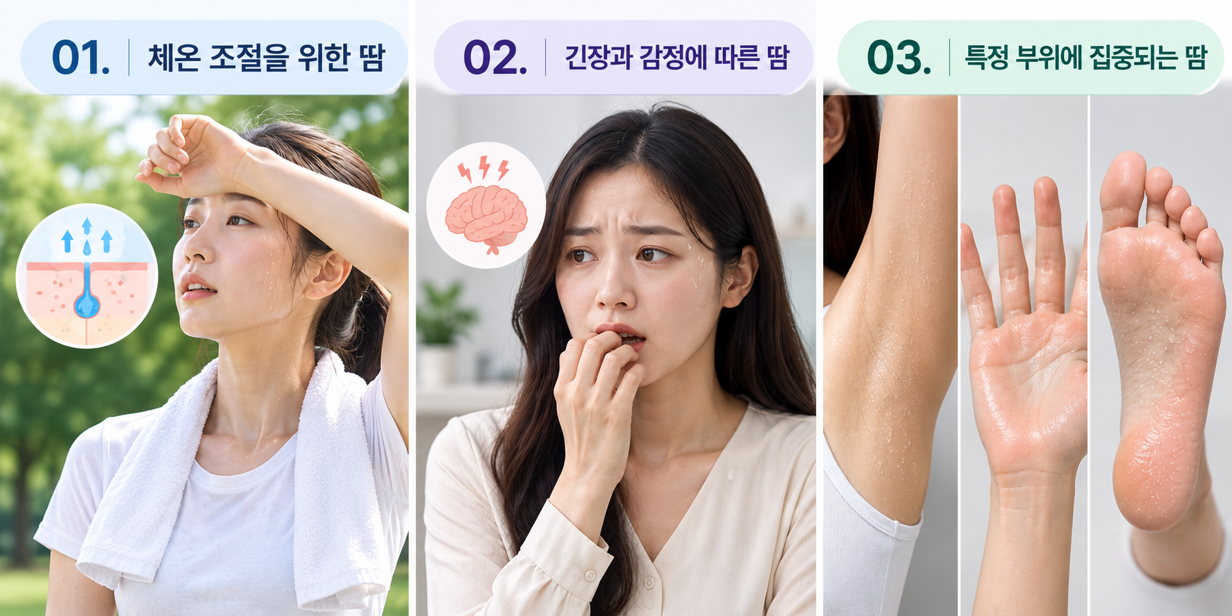 땀이 나는 이유