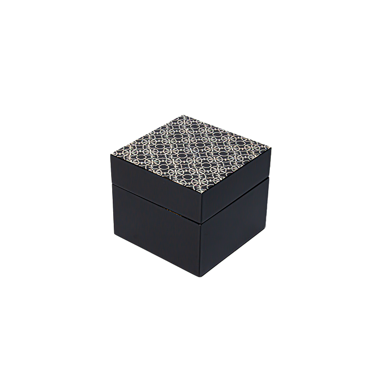 Gaehwa (blossom) mother-of-pearl square box ink black