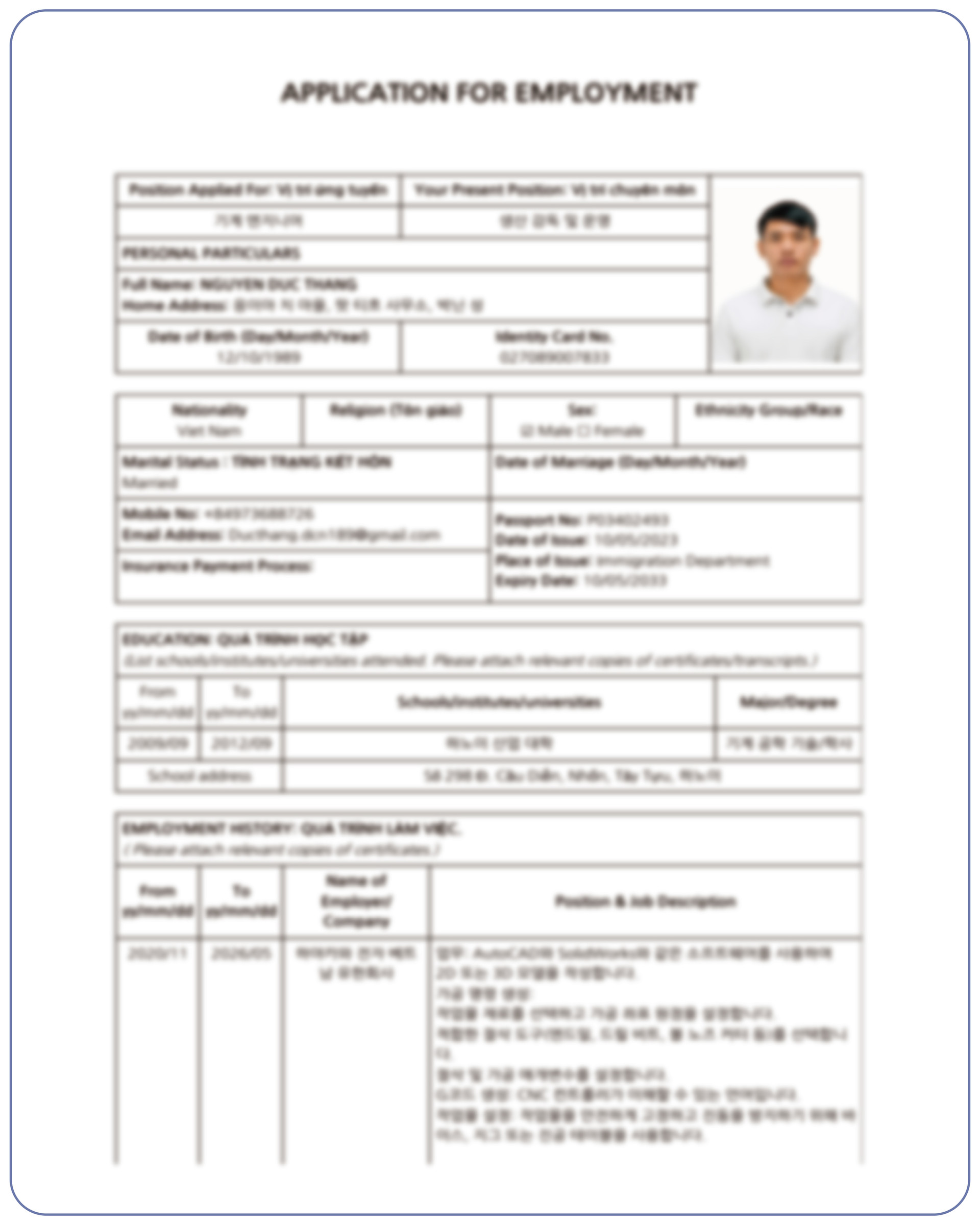 Resume 6